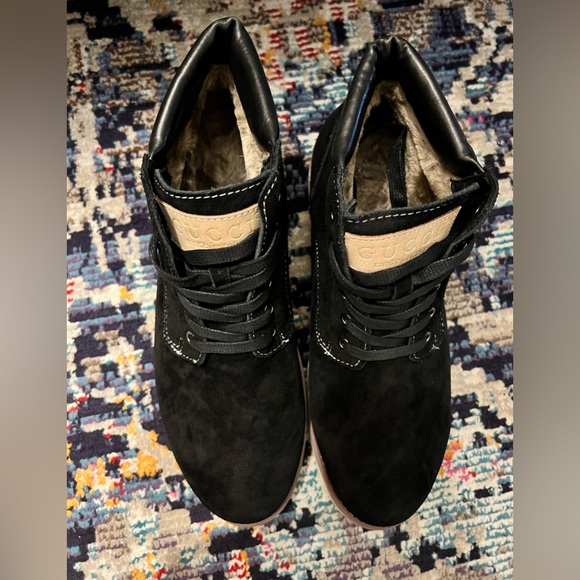 MENS GENUINE LEATHER SUEDE BOOTS - Picture 2 of 6